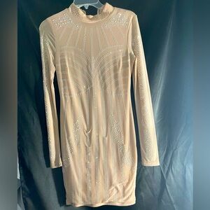 Sexi mini rhinestone dress